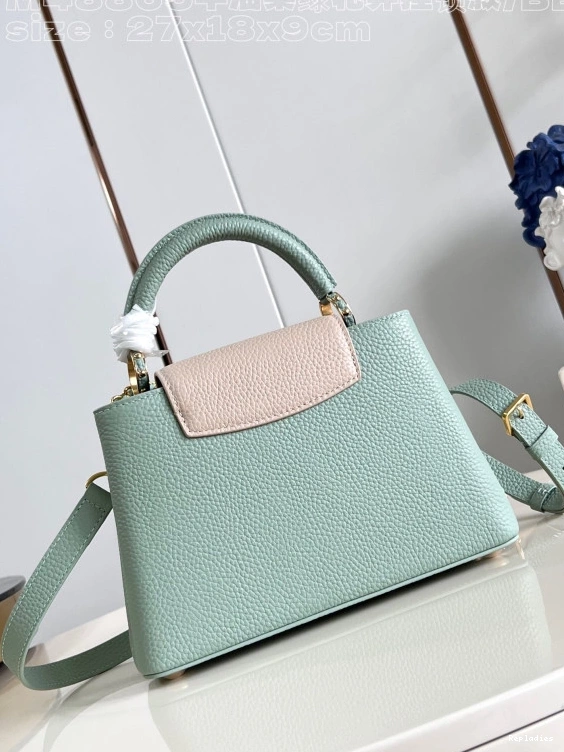 Cheap BB-27*18*9CM CAPUCINES VUITTON LOUIS 0807